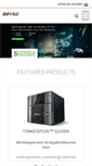 Mobile Screenshot of buffalo-technology.de